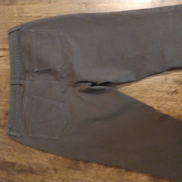 COPY - Olive Green Lauren Conrad Skinny Crop 10 - Picture 4 of 6